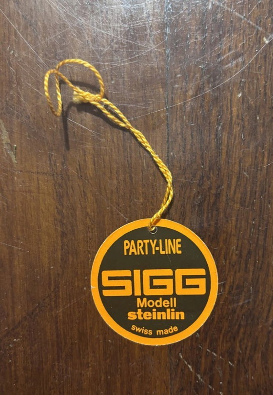 Image 1 of SIGG Fonduepan (Steinlin-model, Zwitserse makelij)