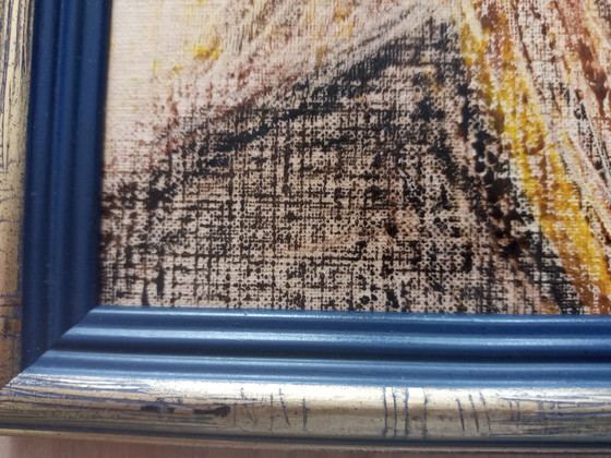 Image 1 of Dessin au pastel "Fille" de T. van Steenbergen