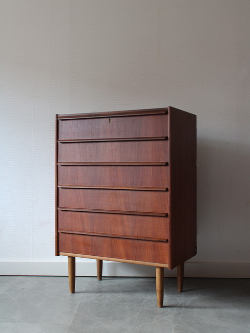 Commode danoise vintage en teck
