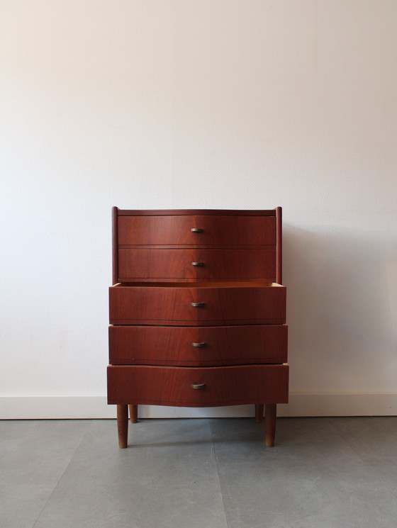 Image 1 of Vintage Deense ladekast in teak 