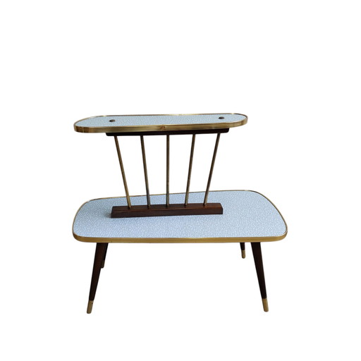 Vintage-Pflanzentisch, Etagere