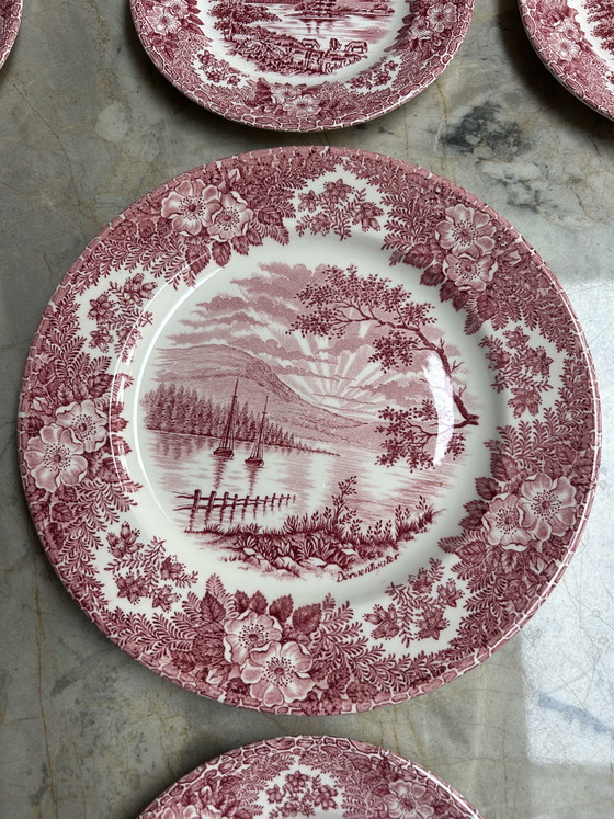 Image 1 of Incantevole set da pasticceria da 7 pezzi - Servizio da tavola in gres inglese EIT