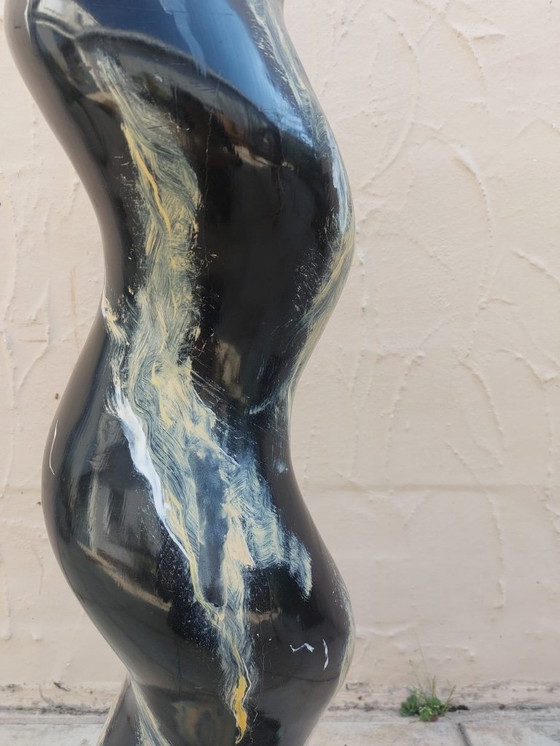 Image 1 of pied de stalle marble effect