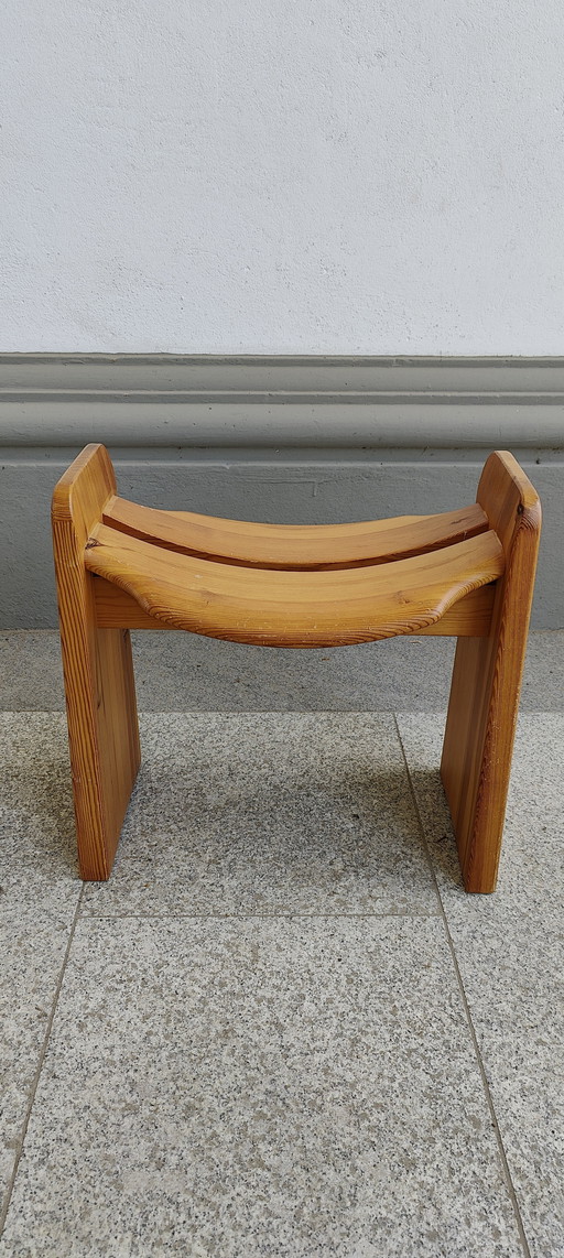 stool by Gilbert Marklund for Furusnickarn AB, 70s