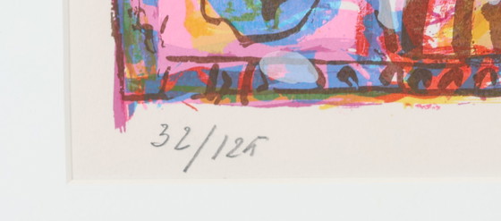 Image 1 of Frans Smeets (1925-2014) - Senza titolo - 1989 - Serigrafia - 49 x 63 cm (74 x 88 cm con cornice)