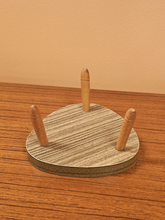 Image 1 of Mini Vintage Plantentafeltje Tafeltje Bijzettafeltje Tafel 