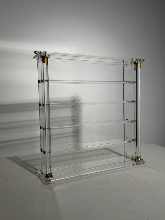 Vetrina da parete vintage in plexiglas, 50 × 50 cm, Vetrine, Vetro (foto 6 di 9)