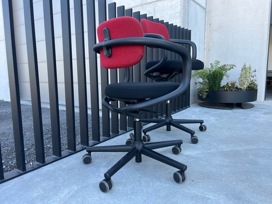Image 1 of 2x Vitra Allstar Office Chairs