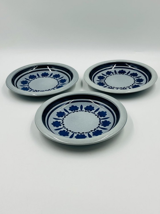 Image 1 of Juego de 3 platos antiguos Boch Baltic