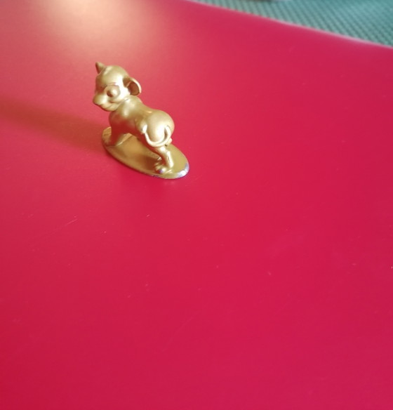 Figura de Simba de Disney, dorada (muy rara) – Objetos decorativos, Plastic (photo 4 of 6)