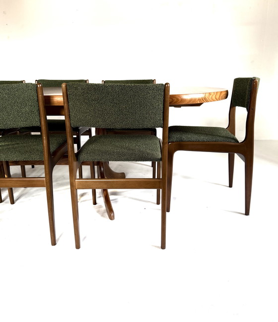 Image 1 of Vintage extendable teak dining table, Denmark 1960s