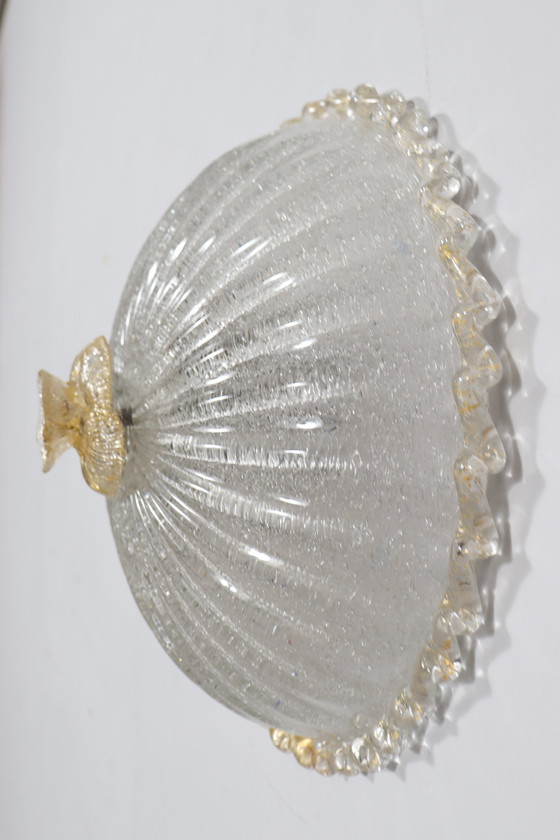 Image 1 of Murano Deckenlampe/Deckenleuchte von Barovier & Toso, Italien, 1970er Jahre