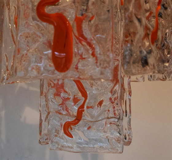 Image 1 of Lámpara de araña Carlo Nason, pieza rara, para A.V. Mazzega, década de 1960.