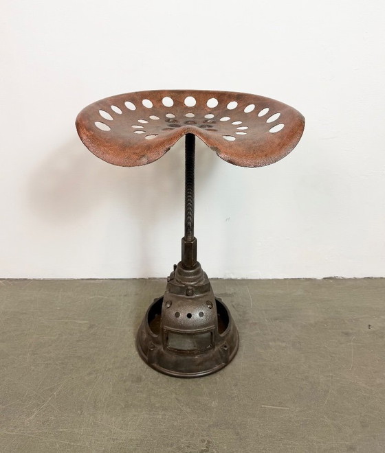 Image 1 of Vintage Industrial Swivel Chair, 1950s