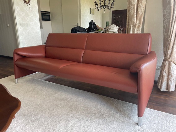 Image 1 of Ensemble canapé Leolux Felizia, canapé 3 places + 2 fauteuils