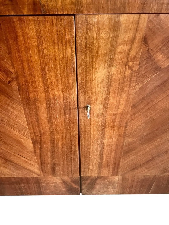 Image 1 of Armoire/vestiaire Art Déco - fabriquée en Allemagne dans les années 1930, rangement élégant pour vêtements longs