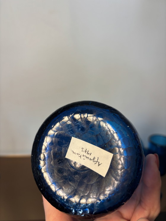 6 Verres Hand Made Afghanistan – vintage Afghanistan, Glass & Decanter, Glass (photo 12 of 15)