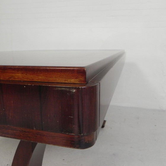 Image 1 of Art-Deco-Esstisch, Palisanderfurnier, ausziehbar auf 248 cm, 1930er Jahre