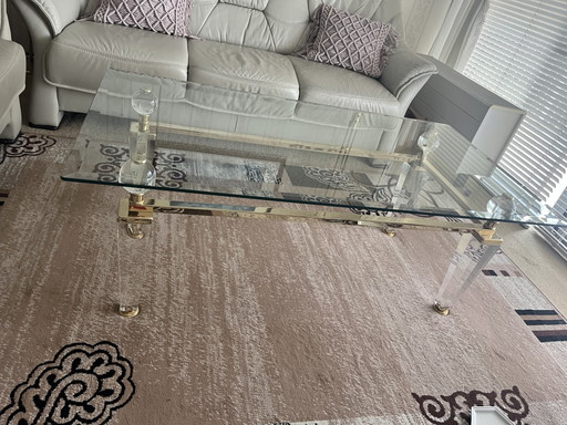 Glass Coffee Table – salontafels, Metal
