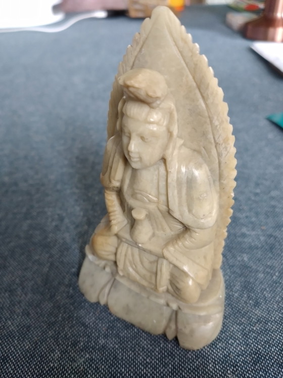 Image 1 of Inda, statuetta in pietra, realizzata a mano.