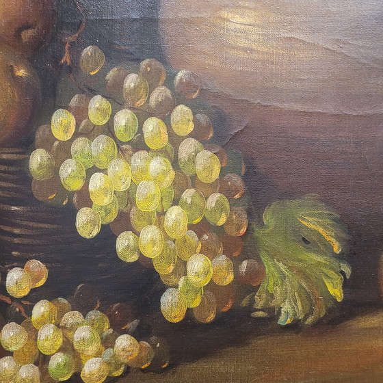 Image 1 of "Bodegón De Frutas", Escuela Sevillana, J. Hernández, S. Xx - España