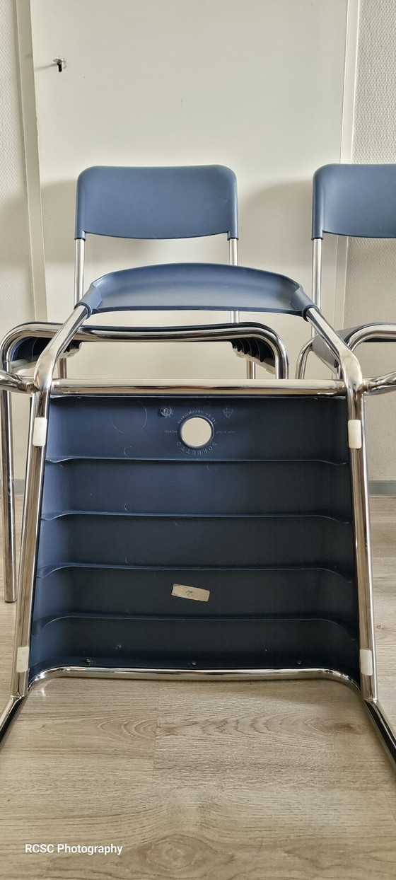 Image 1 of Calligaris Sorbetto eetkamerstoelen Italiaans design