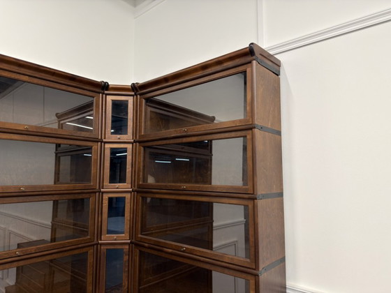 Libreria angolare classica stile inglese Globe Wernicke – Librerie, Vetro, Metallo (photo 8 of 20)
