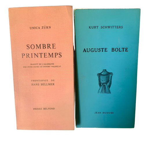 Lot of 2 Surrealist/Dada books - Original Editions with dedications by R. Valançay – cadeaus, Paper