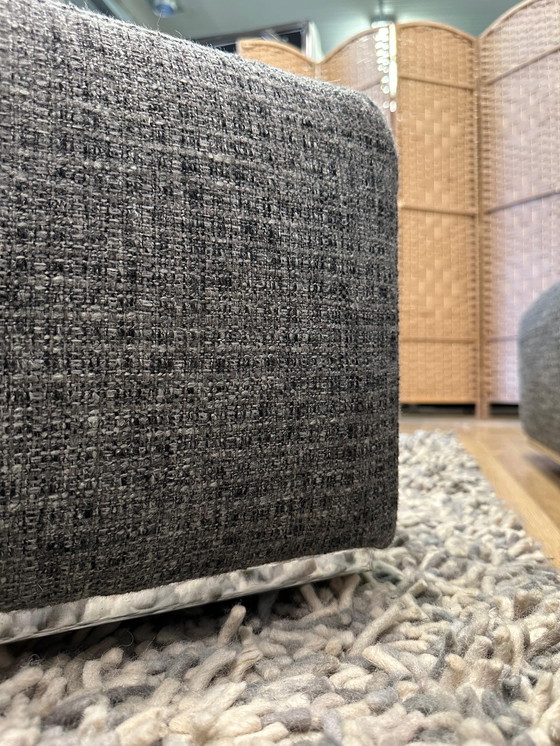 Image 1 of Sur & Plus Modular Design Sofa Gray - 3-piece + Hocker