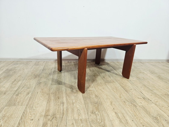 Tavolino da caffè vintage danese in teak, anni '70 – Libri d'arte, Wood (photo 2 of 19)