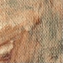 Originelles Kunstwerk aus Leinen, einzigartig handbemalt