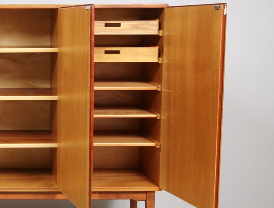 Image 1 of Credenza d'epoca in mogano con contenitori e cassetti - Svezia, anni '60