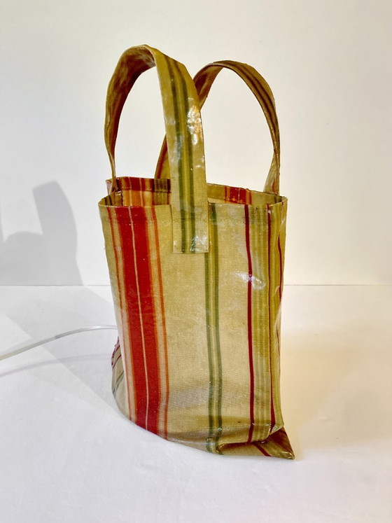 Image 1 of Vintage Atelias France taslamp uit de jaren 80 – in de stijl van Lionel Le Scornec