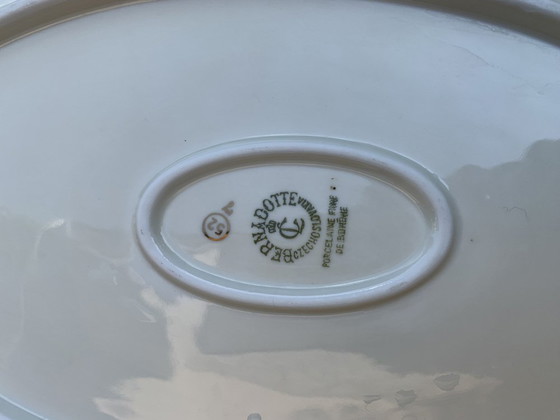 Vintage Bernadotte Porseleinen Serveerschaal, jaren 60 – Servies (photo 7 of 7)
