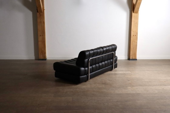 De Sede DS-85 slaapbank in zwart leer, Zwitserland, jaren 60 – 2 zitsbanken, Leather (photo 9 of 13)