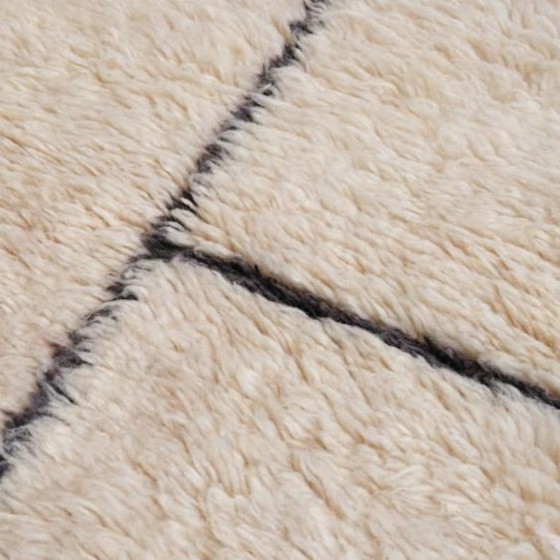 Image 1 of Tapis Beni Ouarain en laine authentique 250cmx150cm