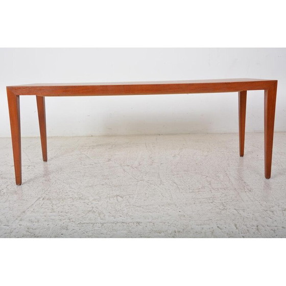 Image 1 of Vintage teak coffee table by Severin Hansen for Haslev Møbelsnedkeri, 1960