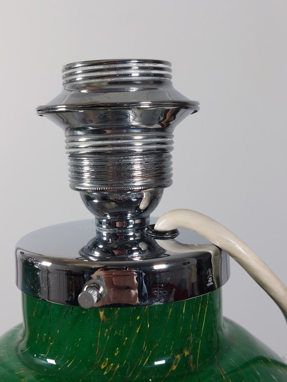 Image 1 of Paire de lampes de table WMF Ikora, verre doublé, chrome, Karl Wiedmann 1930