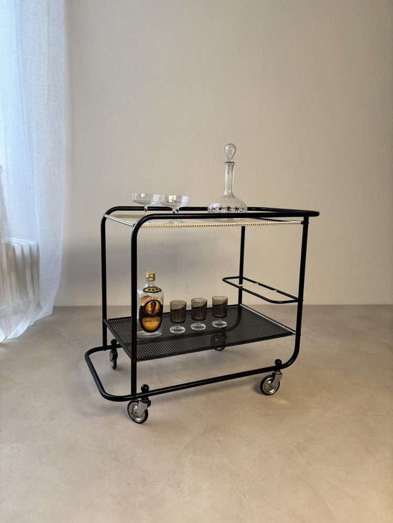 Image 1 of Chariot à thé Pilastro par Tjerk Reijenga, 1960