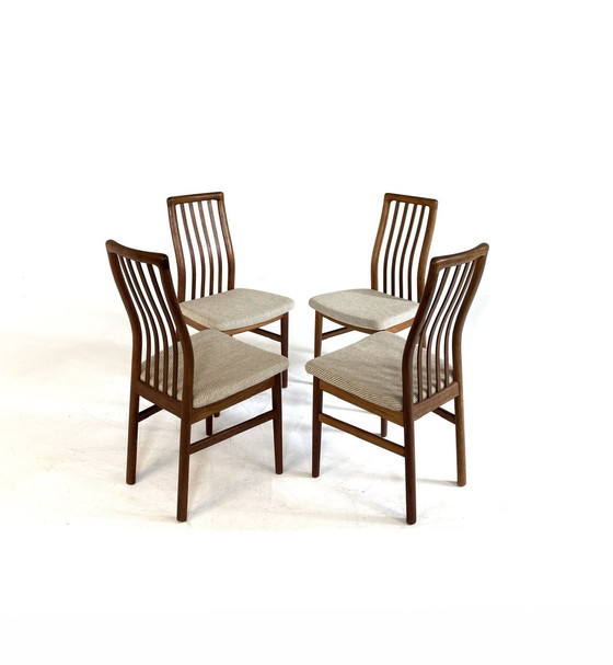 Image 1 of 4x vintage dining chair Kai Kristiansen '70s