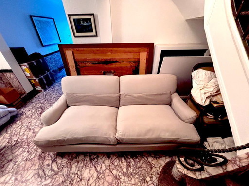 Canapé De Padova Raffles 173 cm – plumes d’oie – 900 € Canapé Raffles édité par De Padova (Italië), model 173 cm (2 plaatsen). 