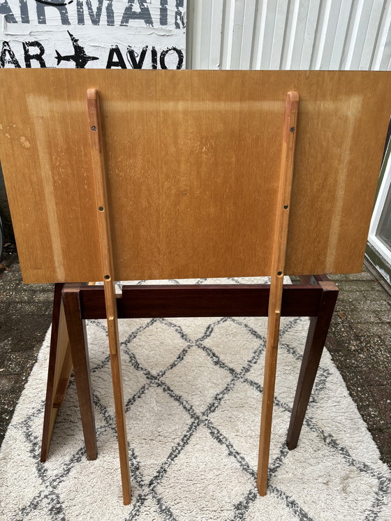 Image 1 of Vintage Deens design palisander houten eettafel