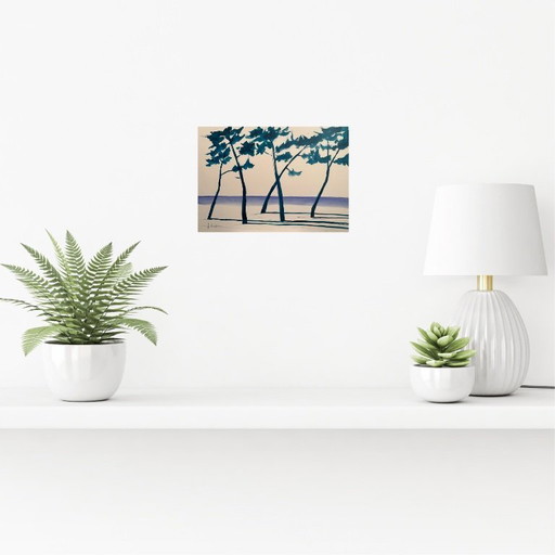 Ink on 250g white paper. Size 21x30cm