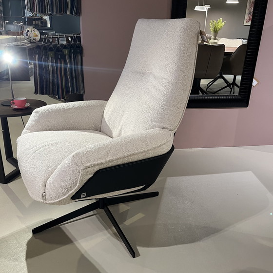 Image 1 of Bielefelder Werkstätten Fauteuil relax Daron avec pouf