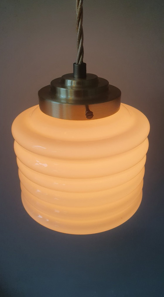 Lampada a Sospensione Vintage Francese 'Lampion' Colore Rosa Pastello – Lampade a sospensione, Metal (photo 12 of 22)