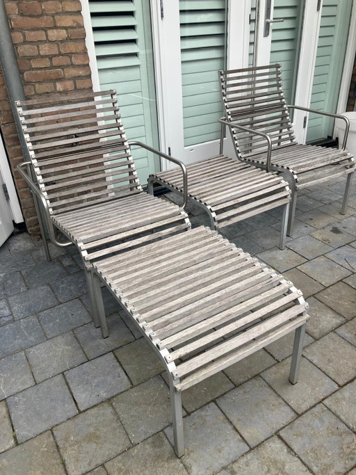 Extremis Extempore LC
2x set te koop lounge chair en hocker