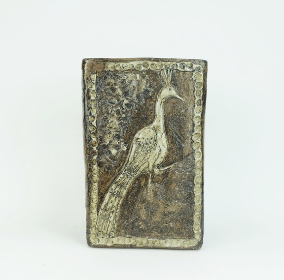 Image 1 of Large Vase Turid Mjelve Norwegian Studio Pottery 1970s