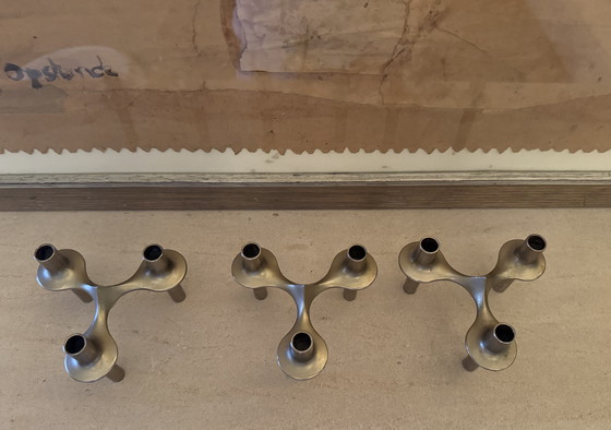 Image 1 of 3 candelieri Space Age Orion Stoff Nagel per BMF - 1960/1970