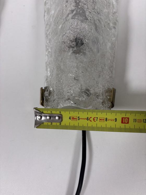 Set Hillebrand Apliques de cristal de hielo Modelo 8529 – Hillebrand leuchten, Glass (photo 11 of 13)