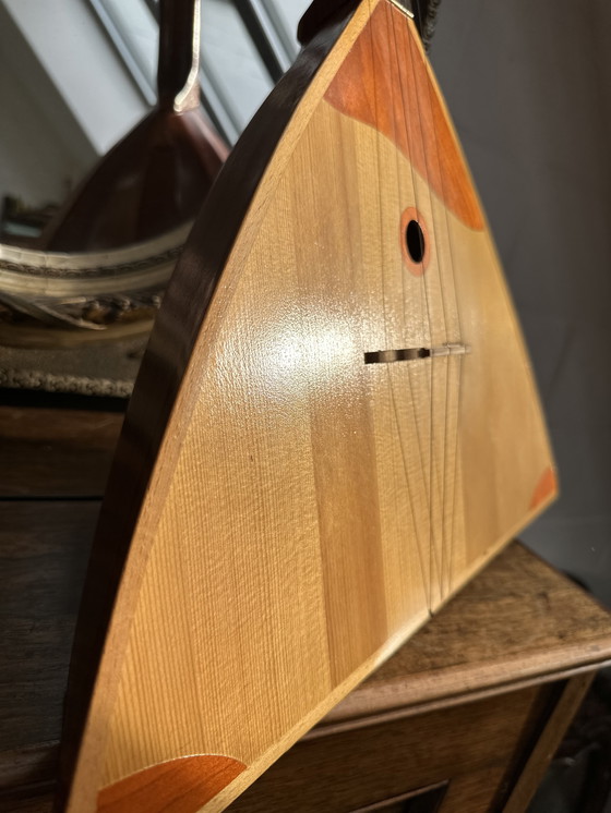 Image 1 of Vintage Balalaika – Gemaakt in de USSR – Folksnaarinstrument uit het Sovjettijdperk